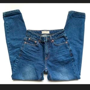 Free People Mom High Waisted Jeans